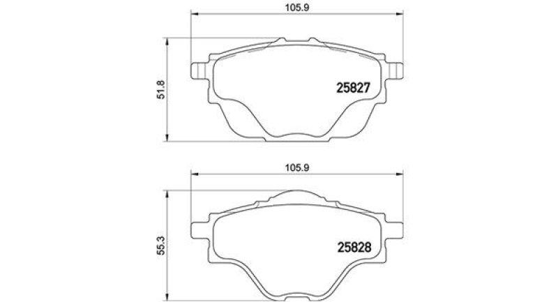 MAGNETI MARELLI Bremsbelagsatz, Scheibenbremse