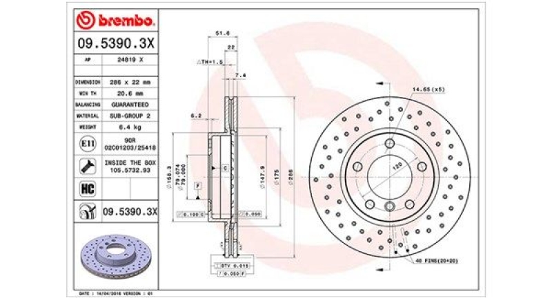 MAGNETI MARELLI Bremsscheibe