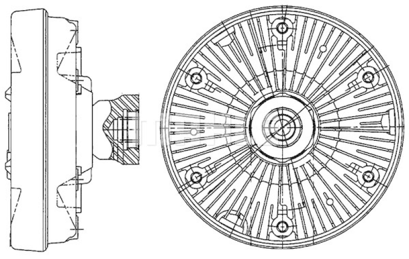 MAHLE Kupplung, Kühlerlüfter BEHR *** PREMIUM LINE ***