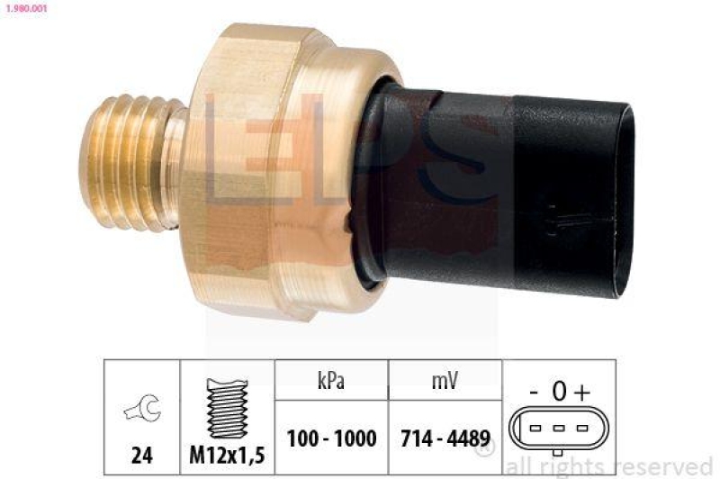 EPS Sensor, Öldruck Made in Italy - OE Equivalent