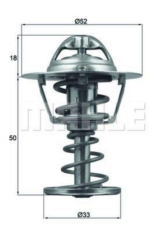 BEHR Thermostat für Kühlmittel / Kühlerthermostat