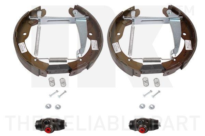 Brake Set, drum brakes