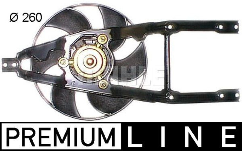 MAHLE Fan, engine cooling BEHR *** PREMIUM LINE ***