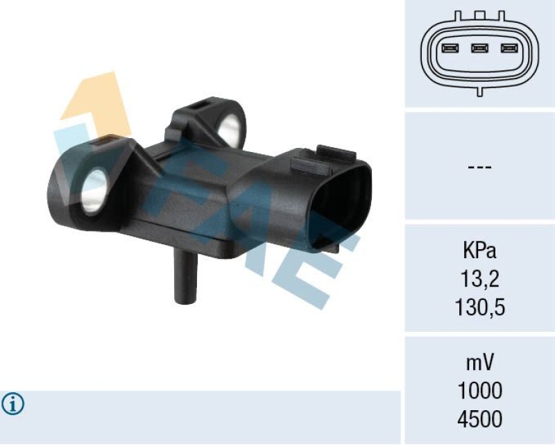 FAE Sensor, intake manifold pressure