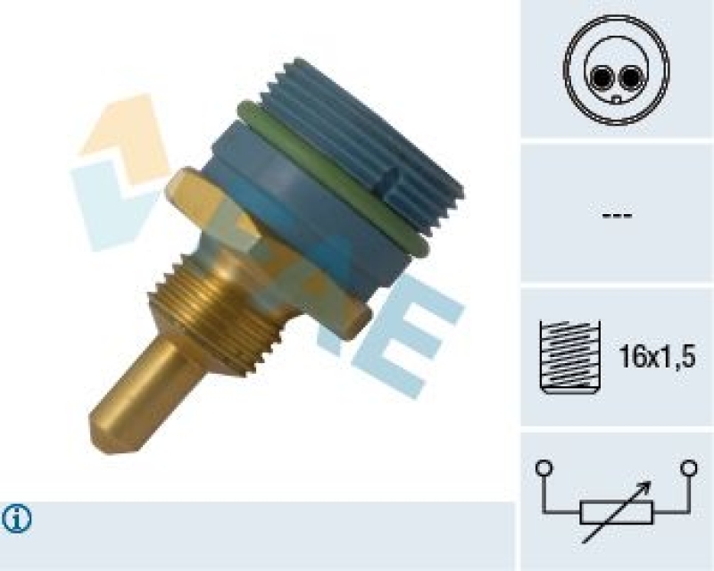 FAE Sensor, Kühlmitteltemperatur