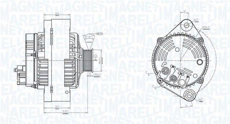 MAGNETI MARELLI Generator 63731318010