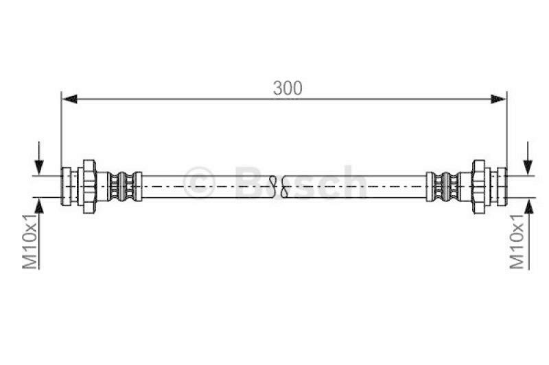 BOSCH Bremsschlauch