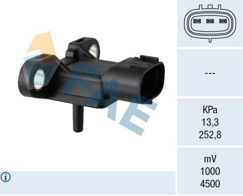 FAE Sensor, intake manifold pressure