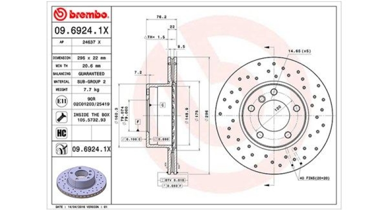 MAGNETI MARELLI Bremsscheibe