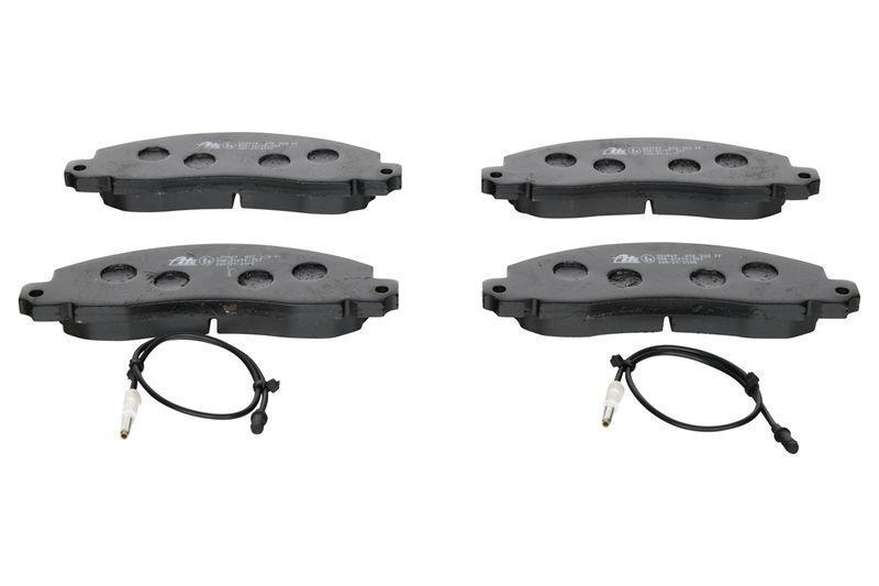 ATE Bremsscheiben 252.5mm + Bremsbeläge Vorne passend für Renault Trafic Opel