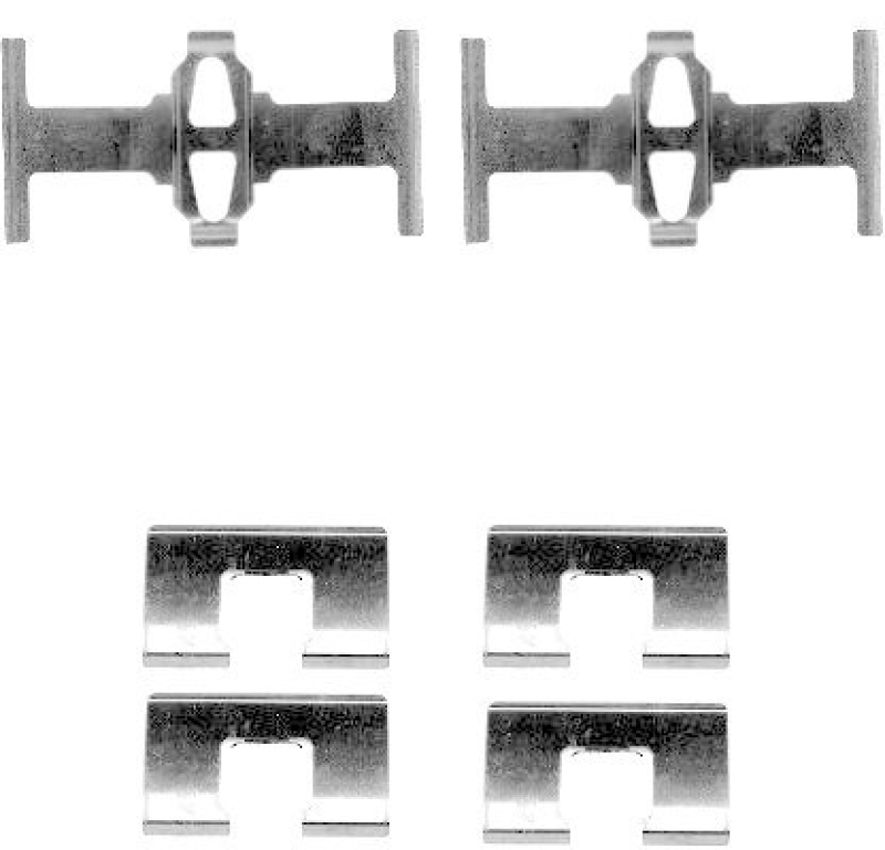 HELLA Zubeh&ouml;rsatz, Scheibenbremsbelag 8DZ 355 202-571