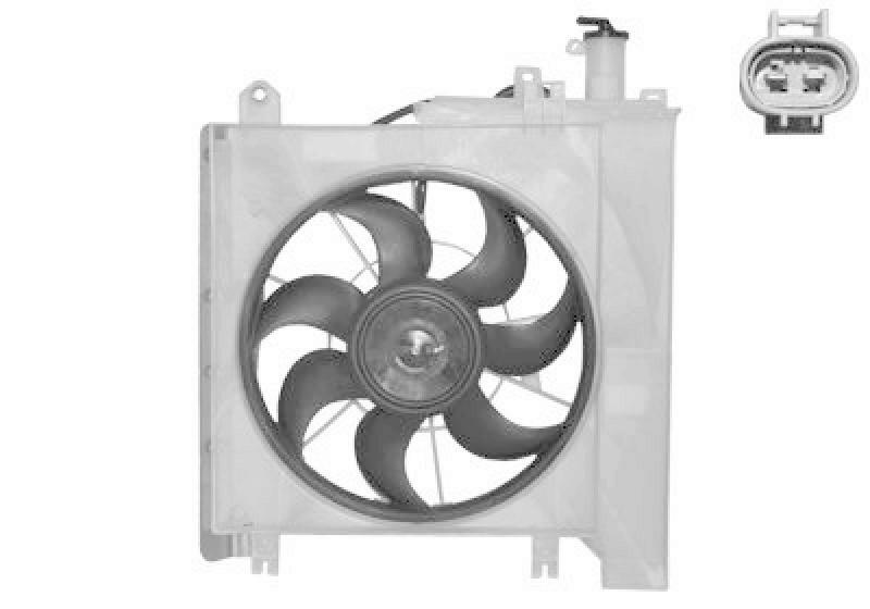 VAN WEZEL Fan, radiator