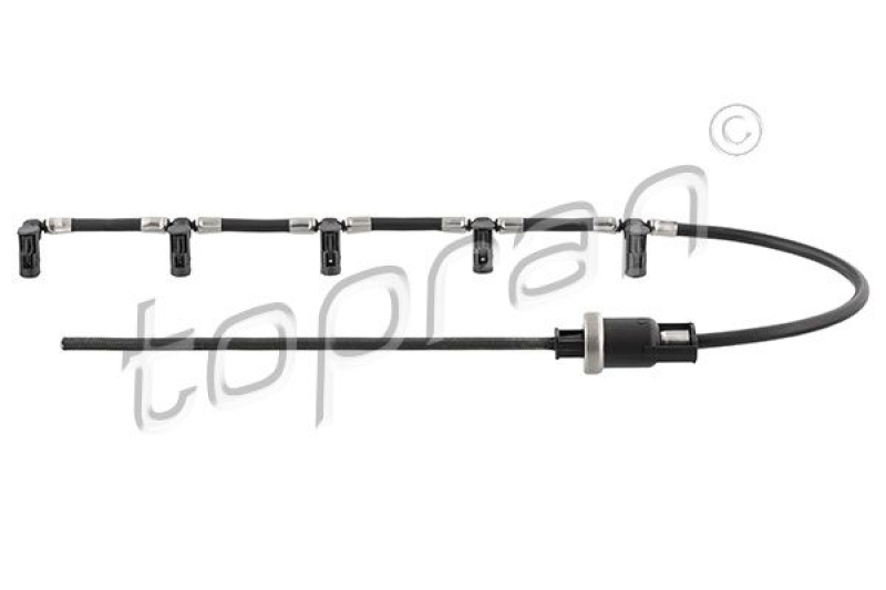 TOPRAN Hose, fuel overflow