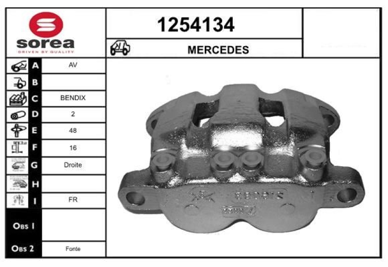 SNRA Brake Caliper