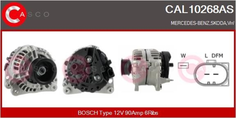 CASCO Generator Brand New HQ