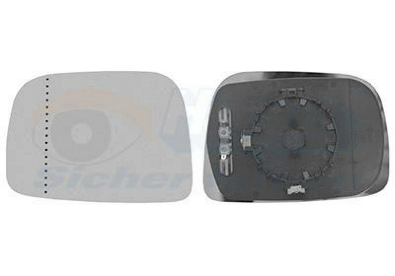 VAN WEZEL Spiegelglas, Au&szlig;enspiegel * HAGUS * 5923837