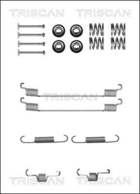 TRISCAN Accessory Kit, brake shoes