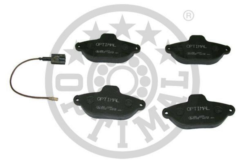 OPTIMAL Bremsbelagsatz, Scheibenbremse