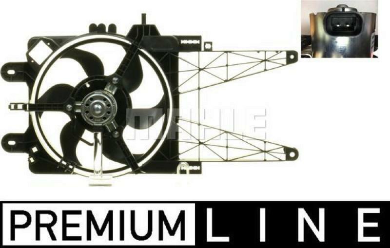 MAHLE Fan, radiator PREMIUM LINE