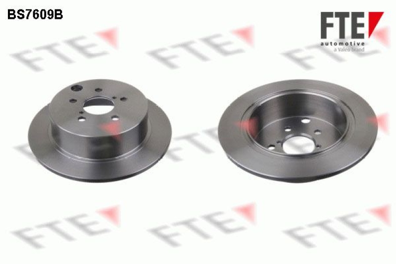 2x FTE Bremsscheibe COATED RANGE