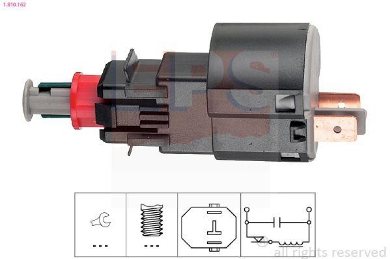 EPS Bremslichtschalter Made in Italy - OE Equivalent