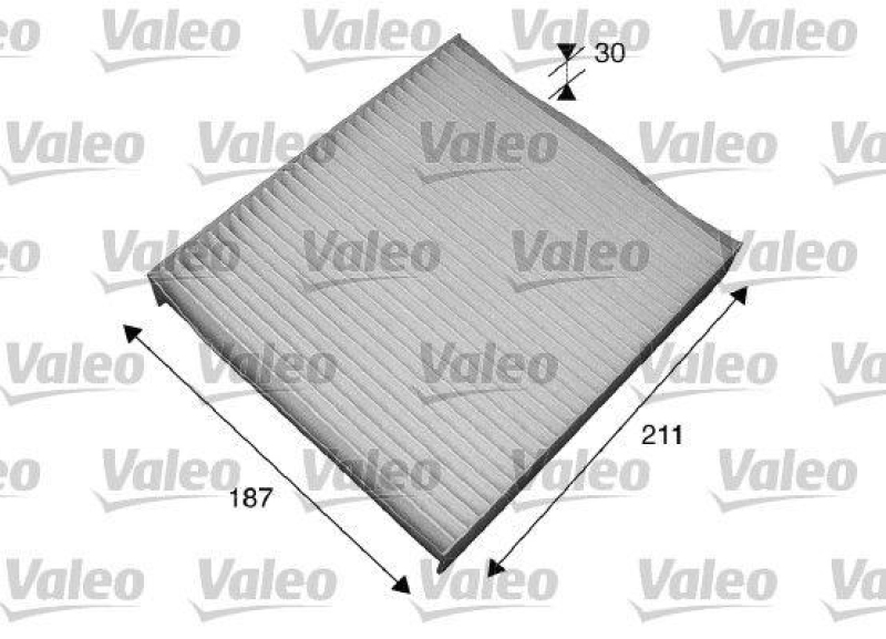 VALEO Filter, Innenraumluft VALEO ESSENTIAL 715551