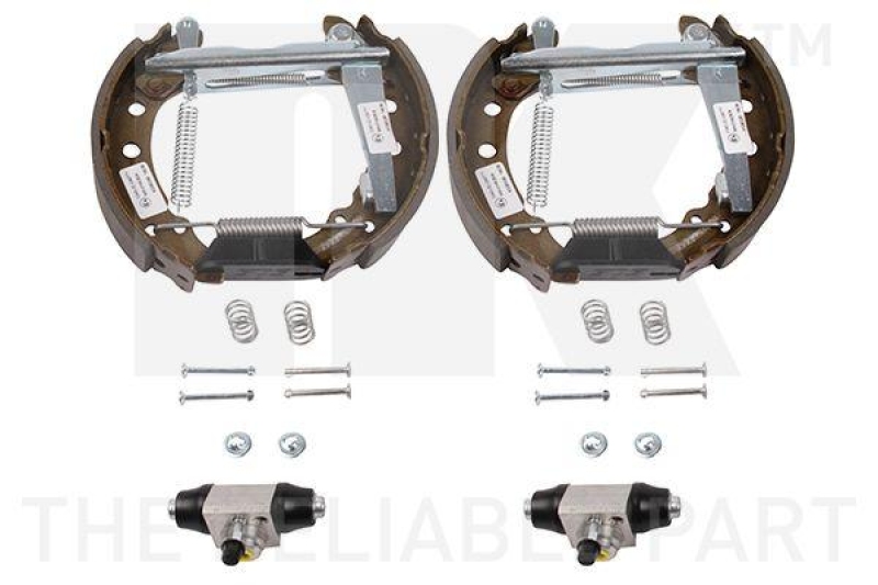 Brake Set, drum brakes