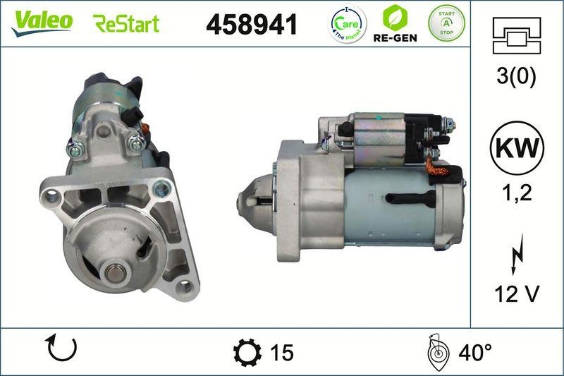 VALEO Starter VALEO RE-GEN STOP&START - AT