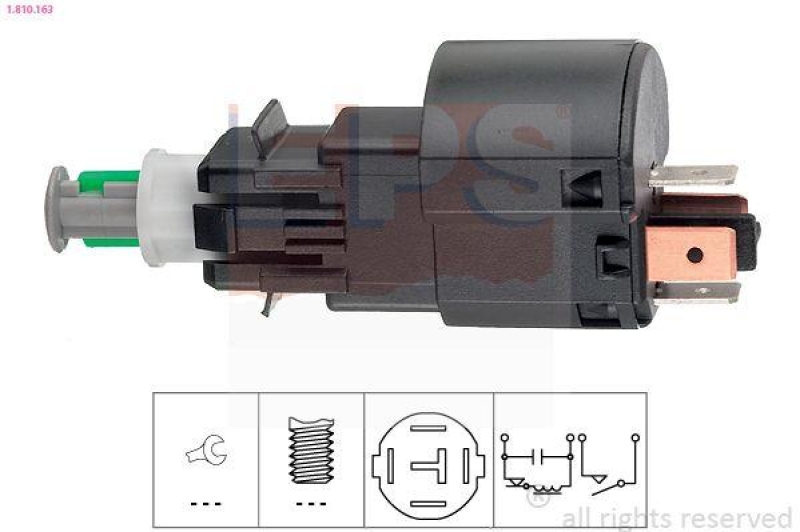 EPS Bremslichtschalter Made in Italy - OE Equivalent
