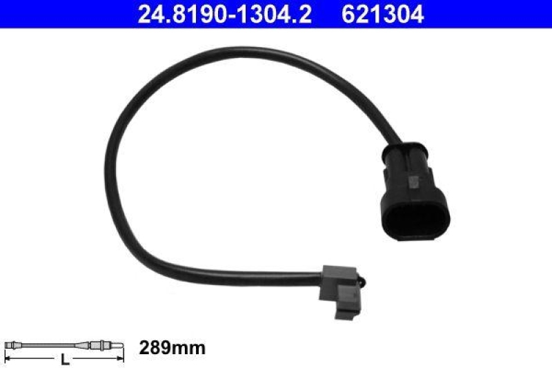 ATE Warning Contact, brake pad wear
