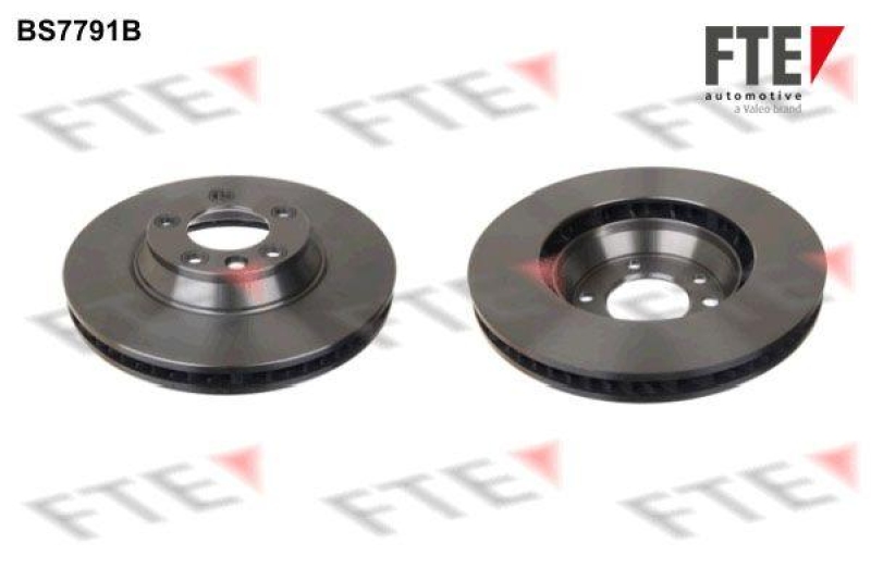 2x FTE Bremsscheibe COATED RANGE FTE