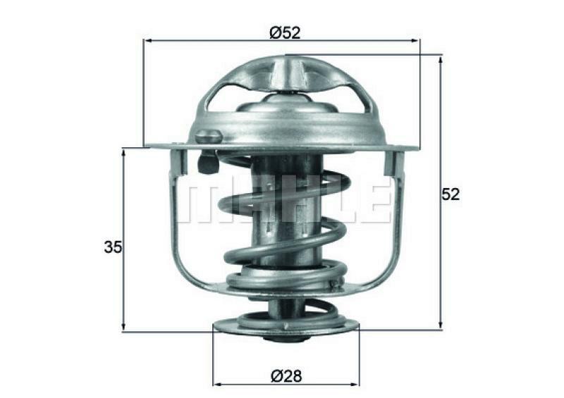 BEHR Thermostat für Kühlmittel / Kühlerthermostat