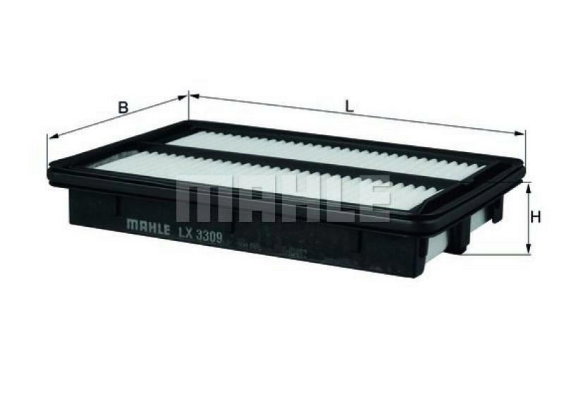 MAHLE ORIGINAL Luftfilter LX 3309