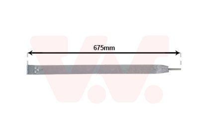 VAN WEZEL Halteband, Kraftstoffbehälter