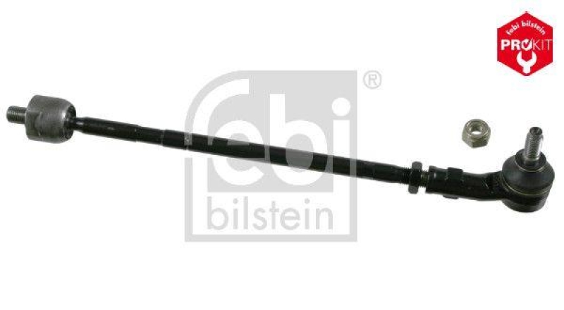 2x FEBI Spurstange Axialgelenk ProKit vorne passend f&uuml;r VW PASSAT B3 Var...