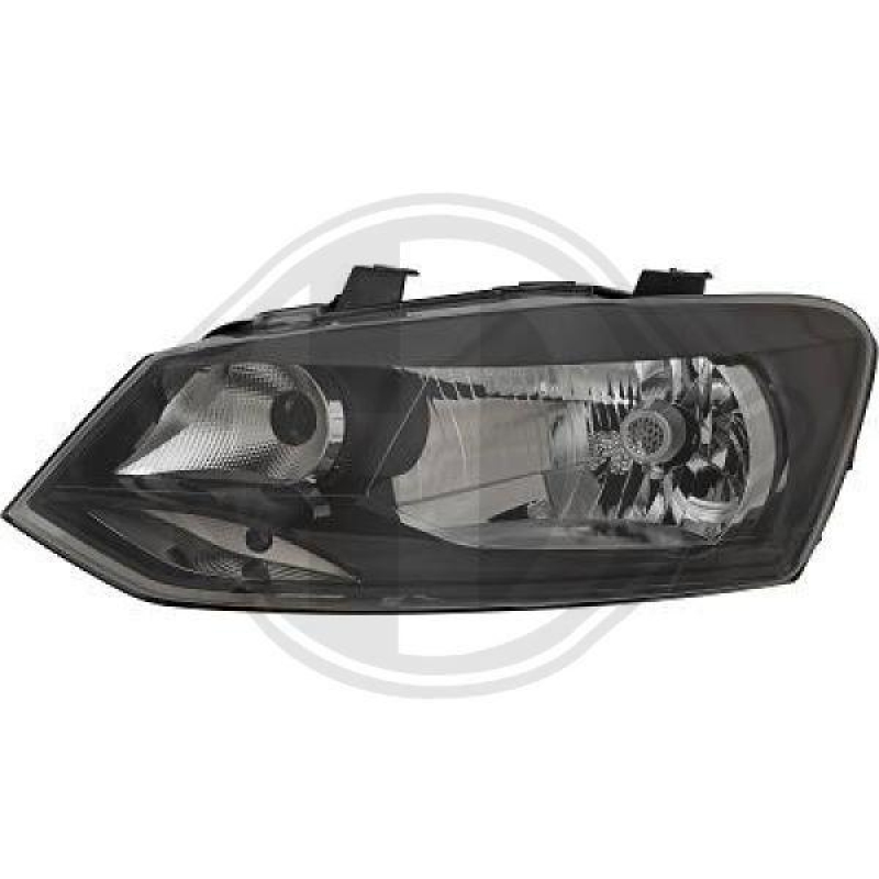 1x Diederichs Hauptscheinwerfer H4 Links passend für VW Polo 5 BJ bis 05...