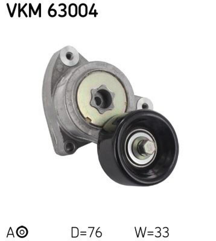 SKF Tensioner Pulley, V-ribbed belt