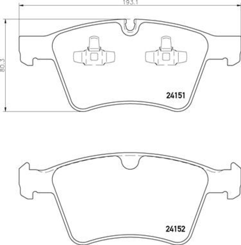 BREMBO Bremsscheiben + Beläge + Warnkontakt