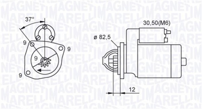 MAGNETI MARELLI Starter