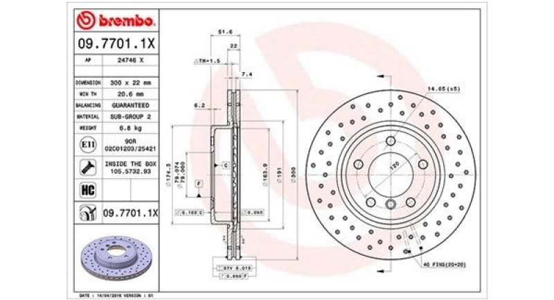MAGNETI MARELLI Bremsscheibe