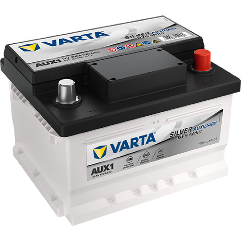 VARTA Starter Battery SILVER dynamic Aux