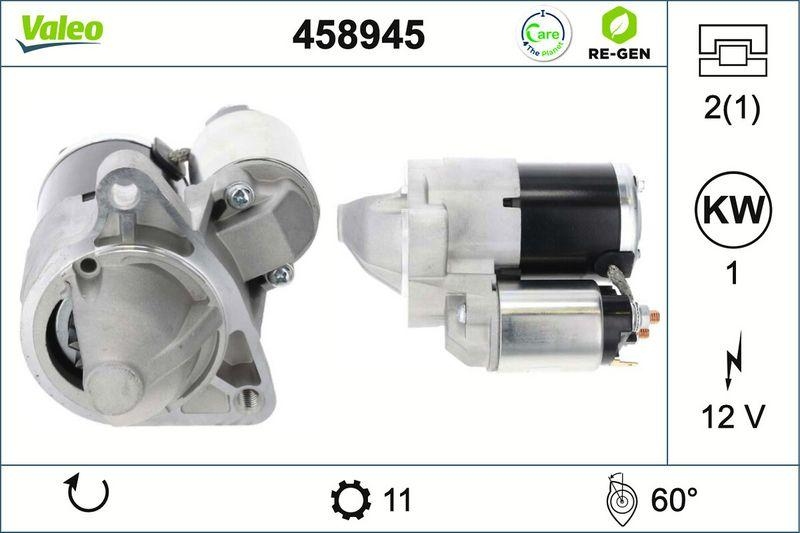 VALEO Starter VALEO RE-GEN - AT