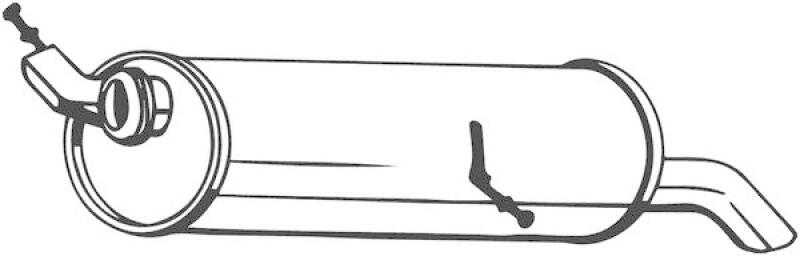 BOSAL Endschalld&auml;mpfer 135-709