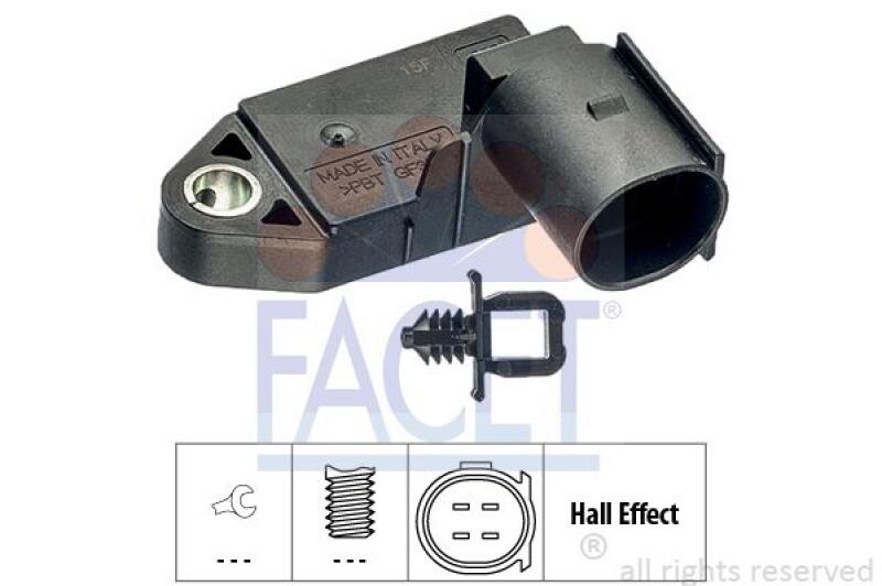 FACET Brake Light Switch Made in Italy - OE Equivalent