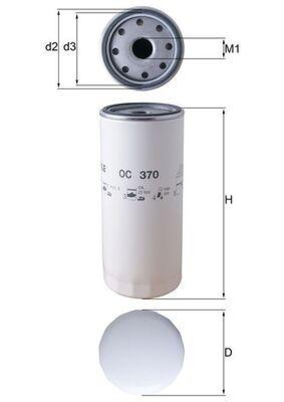 MAHLE Oil Filter