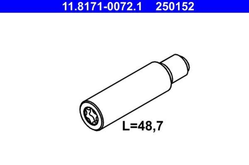 ATE Guide Bolt, brake caliper