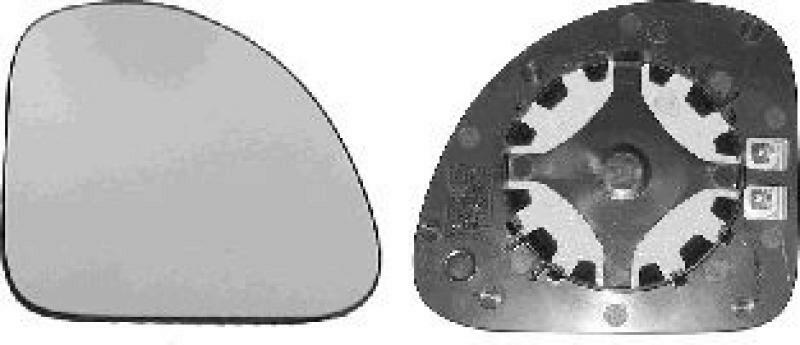 VAN WEZEL Spiegelglas, Außenspiegel * HAGUS *