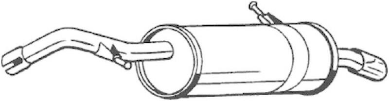BOSAL Endschalld&auml;mpfer 135-713