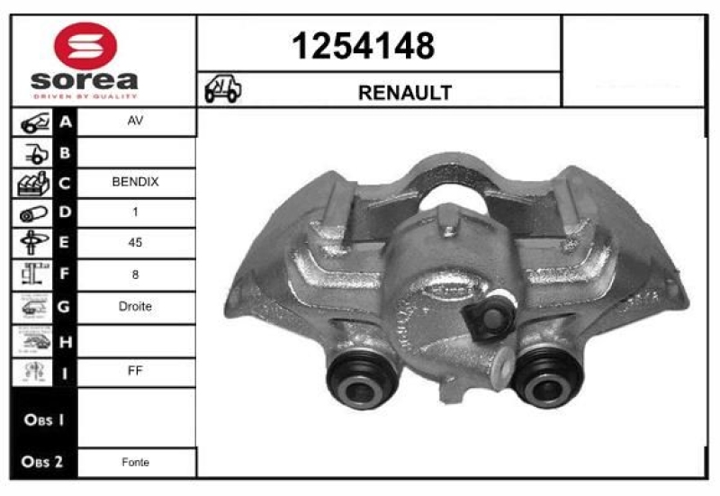 SNRA Brake Caliper