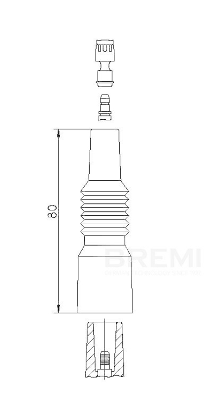 BREMI Stecker, Z&uuml;ndspule